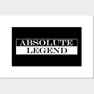 absolute legend Posters and Art